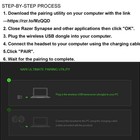 Usb Dongle Receiver For Razer Nari Essential Wireless Gaming Headphone