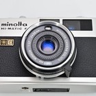 Minolta Hi-matic F 35mm Rangefinder  Film Camera W  Rokkor 38mm F2 7 Prime Lens