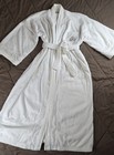 Vintage Fairmont Hotels   Resorts Bathrobe Luxury One Size 100 cotton Made Usa