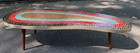 Vintage Mcm Ceramic Tile Mosaic Coffee Table Mid Century Modern Amoeba 50s 60s