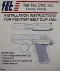 Kel-tec P32 p3at Right-side Belt Clip  380 - Tpi-009