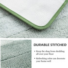 2 Piece Ombre Bath Mat Set Bathroom Rugs  Non Slip Ultra Soft And Water