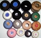 23 Lot Vintage Coats   Clark Star Cotton Darning Mending Thread