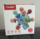 New Baby Montessori Sensory Toys For 0m   Teether Teething Blue Free Fast Ship