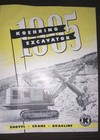 Rare Vtg Koehring Excavator Johnson Batching Plant Woolery Line Railway Brochure