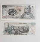 5 Pesos 1971-1972 Banco De Mexico 50 Note Lot  Crisp Unc