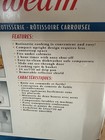 New Vintage Sunbeam Electric Carousel Vertical Chicken Meats Rotisserie  4780