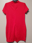 Romper Jumpsuit Womens Bodysuit Xl Bodycon Red Leotard Sexy Gold Zip Colorful