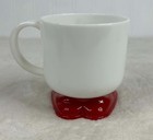 Mcdonalds Ronald Plastic Mug With Clown Shoes 1985