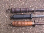 Lot Of 3 Vintage Knife Sharpening Honing Steel Rods