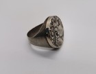 Roman Coin Ring - Sterling 925 Silver - Size 9 - Grams 30 - Italy