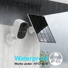4mp Wireless Solar Security Camera Outdoor Wifi Smart Home Security Ip Camera