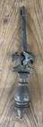 Antique 19th Century Hand Forged Iron Rooster Head Door Knocked