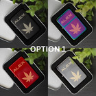 Personalised Matt Black Windproof Lighter - Engraved Free - Birthdays  Dad  Him