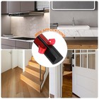  Flexible Quarter Round Molding Wall Trim Double Peel Coffee 1 2  X 1 2  X 158 