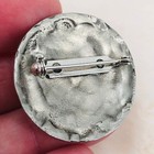 The Americas Pewter Globe Lapel Brooch Pin W  North South Central America