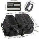 Tactical Molle Edc Waist Pack - Waterproof Zippered Pouch For Camping