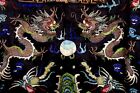 1900 s Chinese Silk Embroidery Gold Thread Rank Badge Dragon Lady Robe Vest