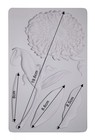 Redesign With Prima Grandeur Flora Flower Mould 5x8 8mm Chocolate