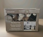 Peanutshell Woodland Trail Baby Musical Crib Mobile Soothing Lullaby Sleeping