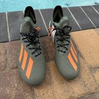 Adidas X 19 1 Fg Legacy Green Orange Men s  Soccer Cleats Shoes Ef8296