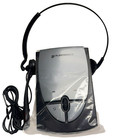 Plantronics S12 Corded Telephone Headset System With Charger And Manual In Black