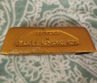 Vintage Fort Knox Kentucky Gold Brick Replica Chalk Ware 5-7 8  Long