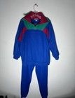 Vintage Tracksuit Set Mens Size Medium Sporting Club Mutlicolor 90s 80s Rare