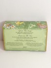 Discontinued Punch Studio Green Tea Soap In Decorative Swan Keepsake Box New