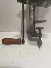 Vtg Keystone  5 Meat Grinder Hand Crank Table Mount Cast Iron Pennsylvania 1940q