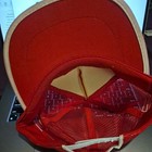 Nos Vintage Bill Elliott Nascar Coors Red Snap Back Large Patch Trucker Hat