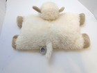 Jellycat Truffles Fluffy Lamb Sheep Plush Pillow 12 X 14 Travel White Tan