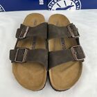 Birkenstock Arizona Sandals Soft Footbed Suede Leather Sandals - Mocha 0951311