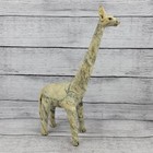 Giraffe Figurine Statue Hand Carved Stone African Decor Sculpture Rare Unique