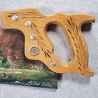 Vintage Disston Hand Painted Saw Blade Steam Train Locomotive Tunnel Signed