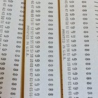 Ibm Mainframe Punch Cards     Vintage 80 Column Data Cards     Unused  Lot Of 100