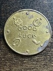 Rare It   s Hell To Be Poor Good Luck 1950s Token Vintage Medal Coin Tc8598 