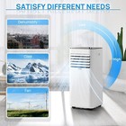 Turbro Finnmark 8 000 Btu Portable Air Conditioner  Dehumidifier And Fan
