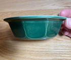 Six Emile Henry France Pie Dish Tart Dish 5 5  Green  Cream  Peach  Yellow