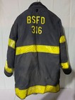 Firefighter Janesville Turnout Bunker Jacket 44r 2001 Ballston Spa Ny