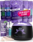 Sensitive Skin Waxing Kit - At-home Hair Removal For Face  Bikini  Brazilian   B