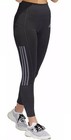 Adidas Women s High Rise 7 8 Leggings 3 Gray Stripe Black Small