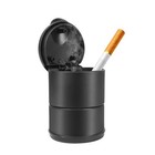 Portable Car Ashtray With Lid  Smell Proof Windproof Detachable Auto Truck 1pc