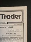 Pinball Trader Newsletter November 1991 Issue 34  15 Pages 