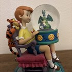 Disney Winnie The Pooh Christopher Robin King Arthur   Dragon Snow Globe Musical