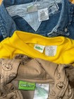 Vintage Sesame Street Bundle Denim Cookie Monster Shirt Elmo Zipup Hoodie Tee 3t