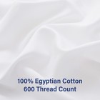 100  Egyptian Cotton Fitted Sheet Twin Size Only  600 Thread Count  8 -16  De   