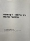 Welding Of Pipelines   Related Facilities Api Standard 1104 - 18th Edition