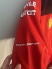 F1 Ferrari 2023 2024 Mens Soft Shell Jacket Size M Red Full Zip With Passes 