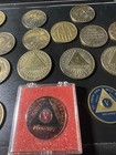 Alcoholics Anonymous - A a  Medallions  Chips  Token  Coins - Lot Of 19 